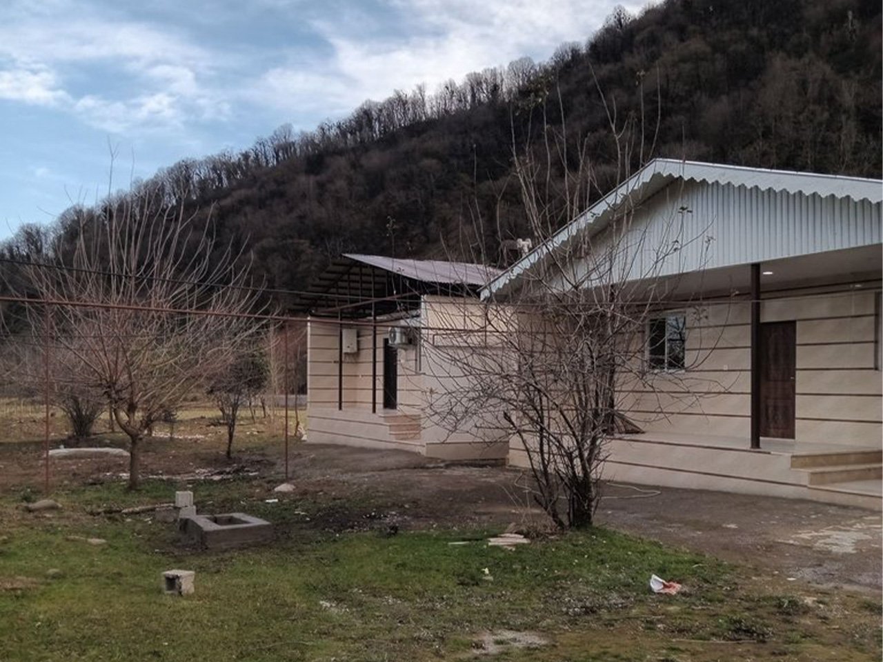 ویلا یک خوابه جنگلی باغ گردو