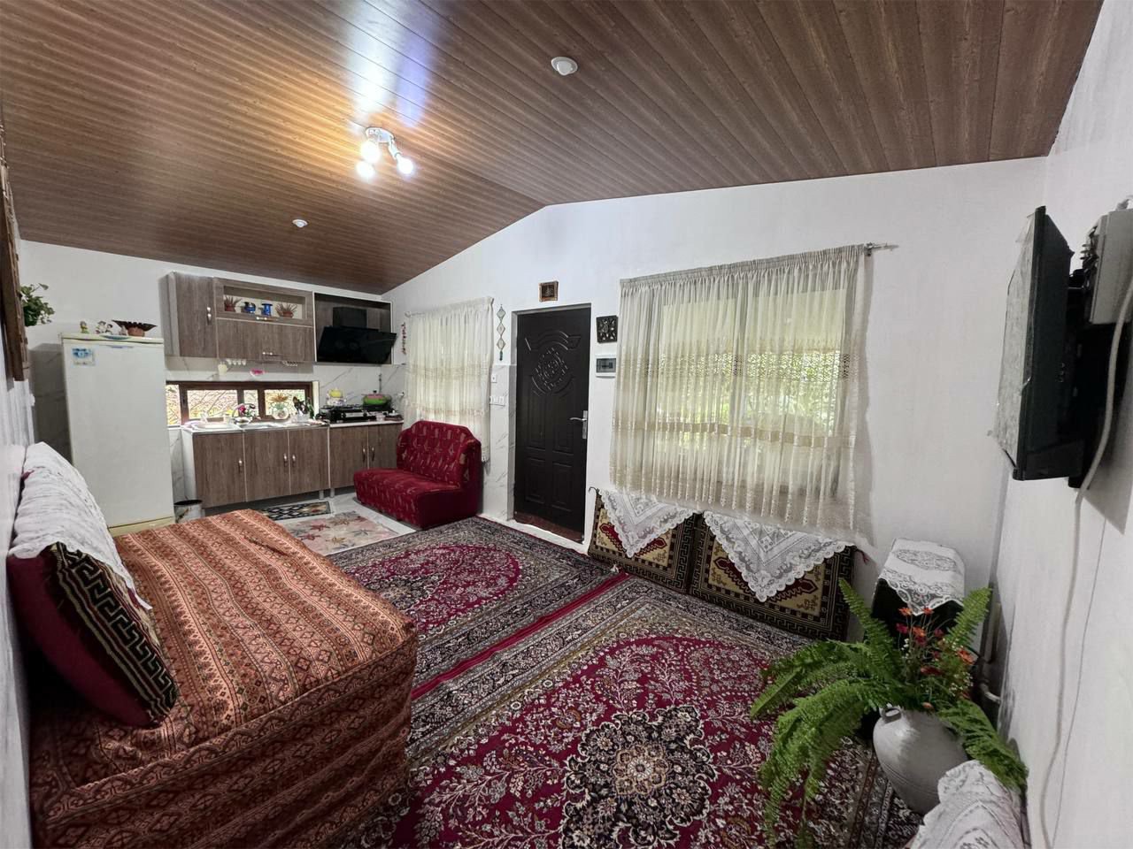 کلبه یک خوابه خونه باغ بهشت