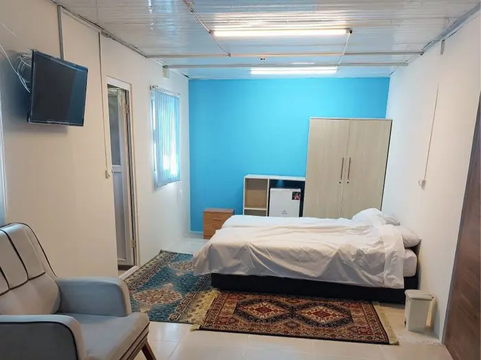 مجتمع اقامتگاهی ارغوان - واحد چهار تخته