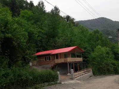 کلبه یک خوابه جنگلی عموزاده