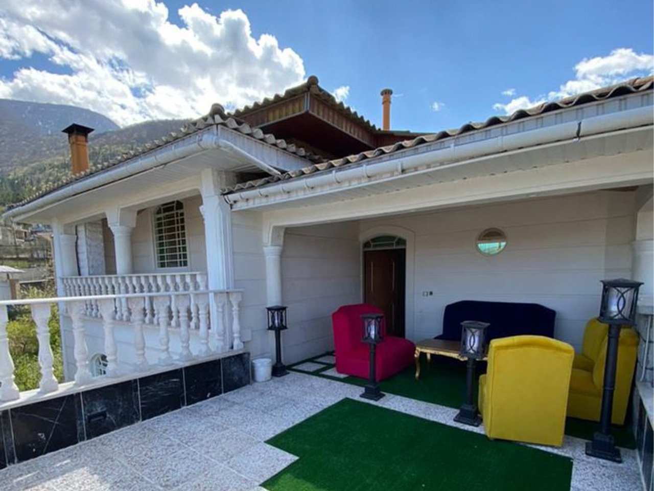 سه خوابه دوبلکس جنگلی پرتقالی