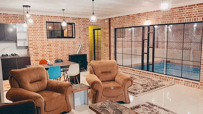 ویلا دوخوابه استخردار آبگرم لاله