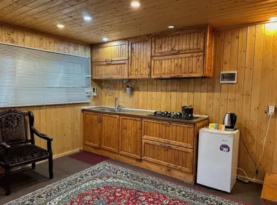 کلبه یک خوابه دوبلکس جکوزی دار پائیزان