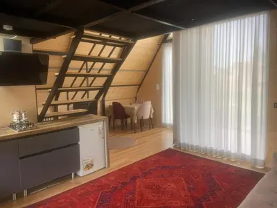 کلبه یک خوابه جنگلی شمع ساحل