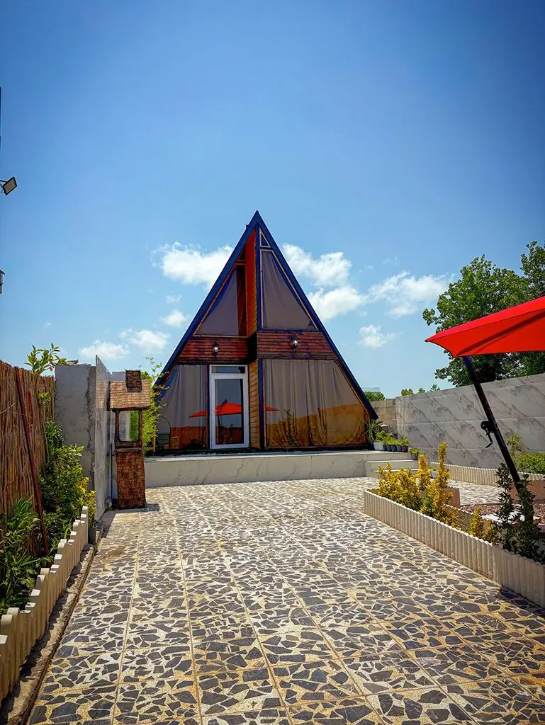 کلبه یک خوابه ساحلی نیما 1 - نمای ساختمان