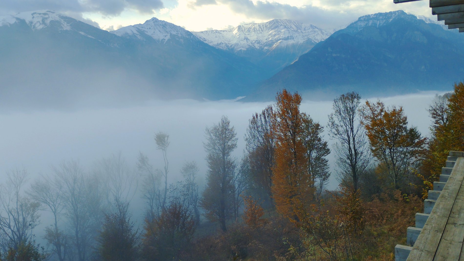یک خوابه چوبی کوهستانی برسه
