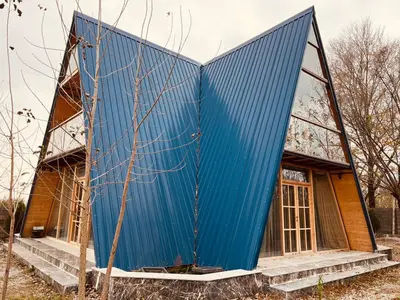 کلبه دوخوابه چوبی رزنتال