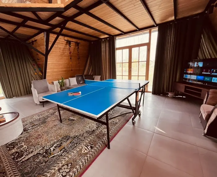 کلبه دوخوابه چوبی رزنتال