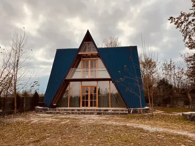 کلبه دوخوابه چوبی رزنتال