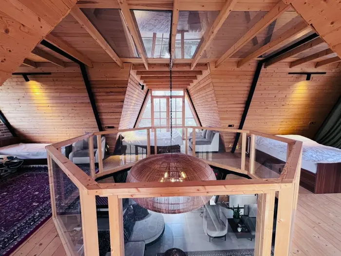 کلبه دوخوابه چوبی رزنتال