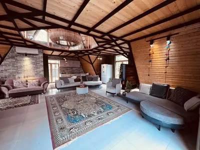 کلبه دوخوابه چوبی رزنتال