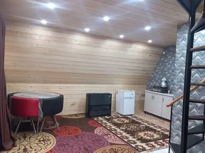 کلبه دوخوابه سوئیسی جکوزی داربهشت لفور ۱