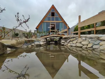 کلبه یک خوابه لاویدا