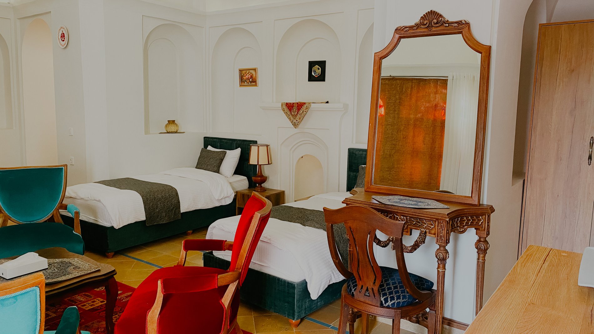 اقامتگاه سنتی افصح الدوله خانه قجری - واحد شاه نشین بزرگ