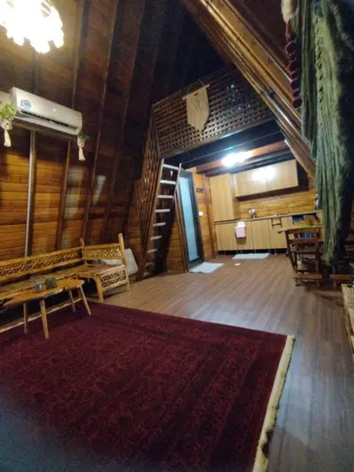 کلبه یک خوابه چوبی سینا