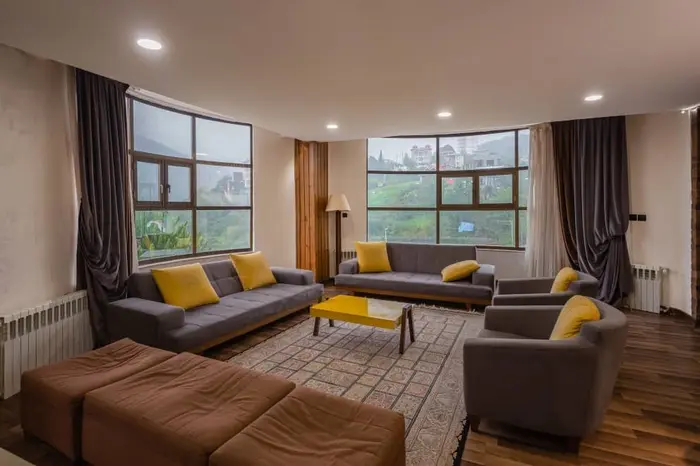 ویلا سه خوابه تریپلکس جنگلی جکوزی دار میجران