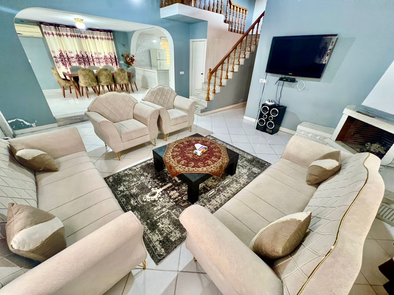 ویلا سه خوابه ساحلى شهرک كاسپين