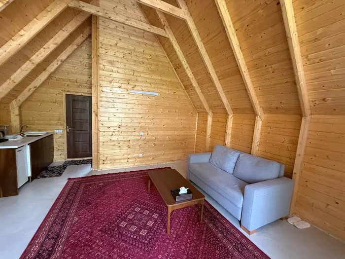 کلبه اکو کمپ سه هزار - واحد یک خوابه سوئیسی دوتخته