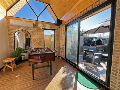 کلبه دوخوابه چوبی استخردار آرتام 2