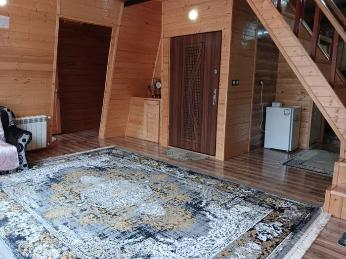 کلبه دوخوابه سوئیسی جکوزی دار لفور اسپوک