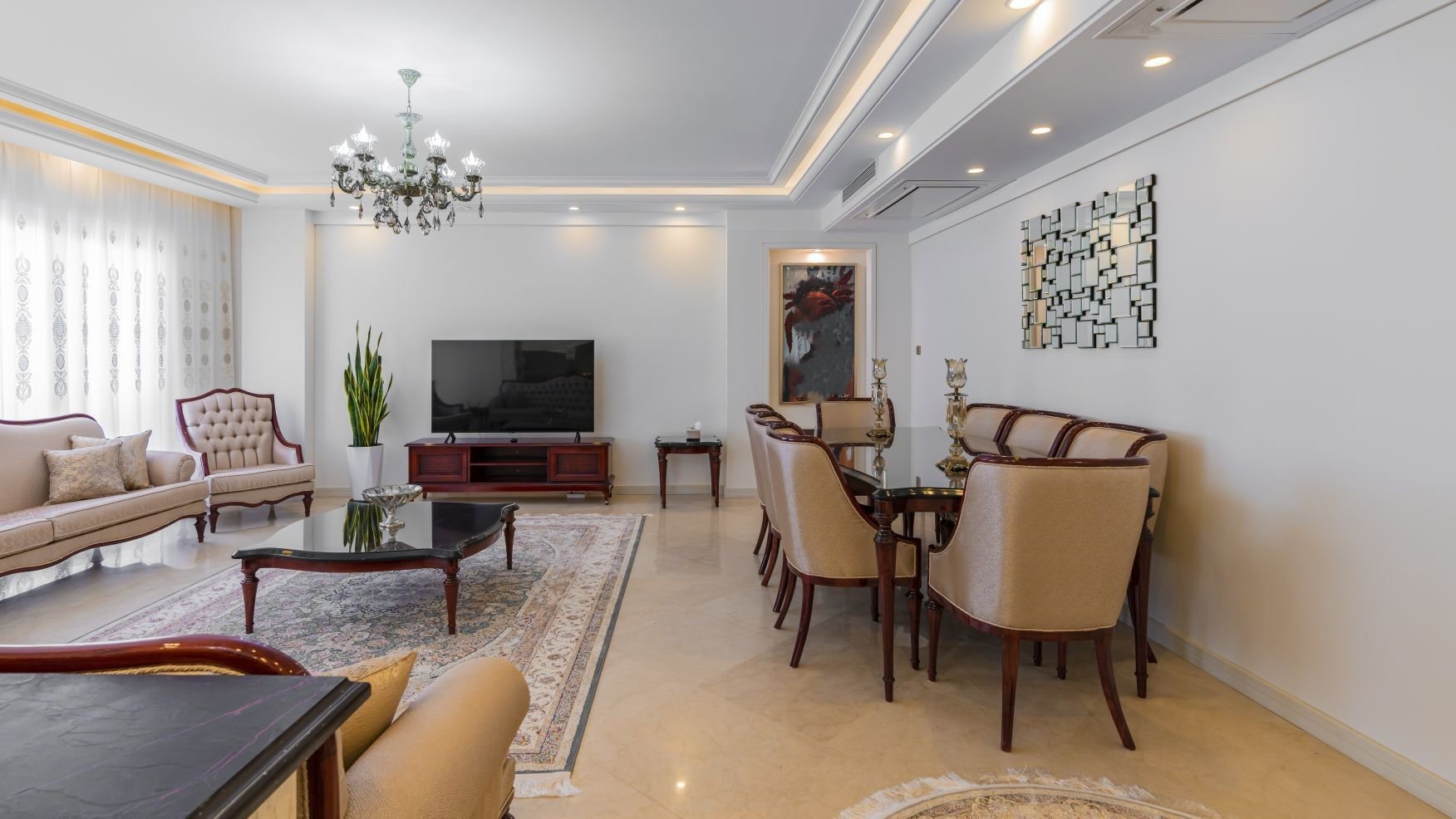 آپارتمان سه خوابه لوکس الهیه ۵