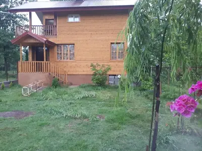 کلبه دوخوابه چوبی تاسکوه