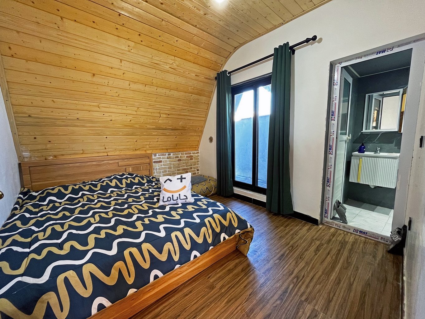 کلبه کلبه دوخوابه چوبی استخردار آرتام 2