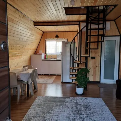 کلبه یک خوابه سوئیسی دوبلکس دریا