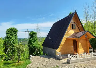 کلبه یک خوابه سوئیسی پونه