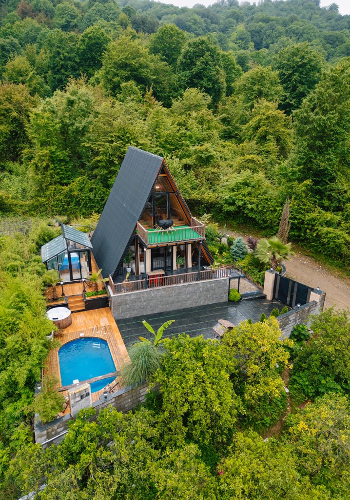 دوخوابه جنگلی استخردار چهارفصل چالو