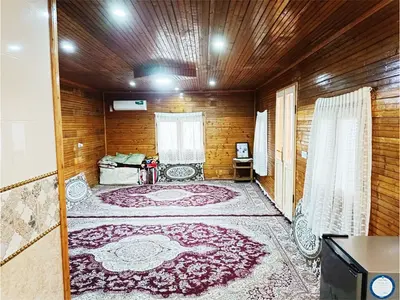 کلبه فلت جنگلی باغ گلابی