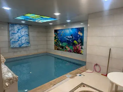 ویلا دوخوابه استخردار آبگرم مهر و ماه