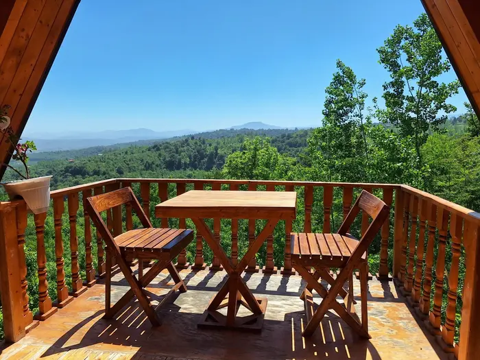 کلبه یک خوابه سوئیسی پونه