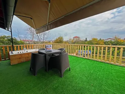 کلبه دوخوابه جکوزی دار تِلار