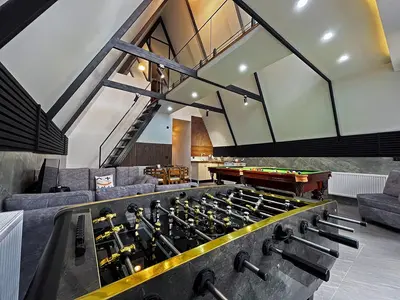 کلبه دوخوابه سوئیسی استخردار آبگرم سیمبا