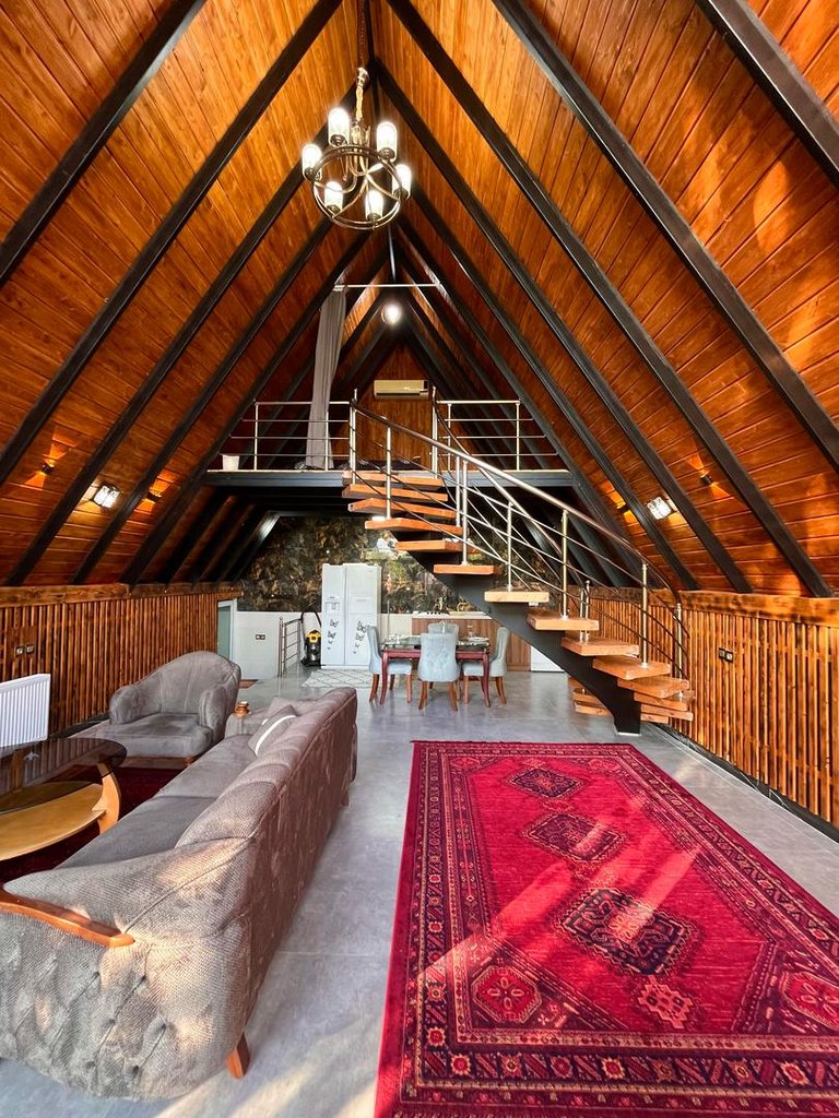 دوخوابه چوبی جکوزی دار آرنا