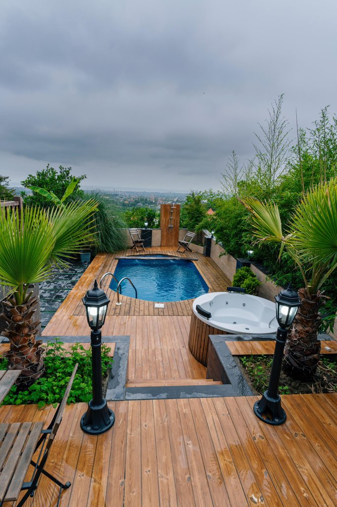 دوخوابه جنگلی استخردار چهارفصل چالو