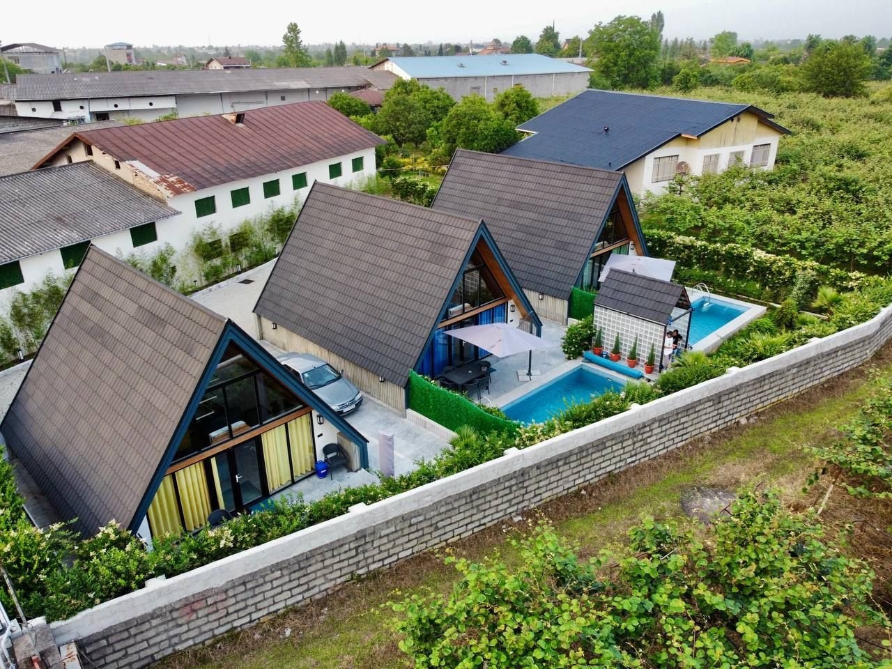 دوخوابه سوئیسی گاردن ویلا 1