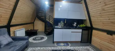 کلبه یک خوابه سوئیسی دوبلکس استخرگاه