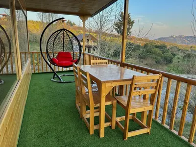 کلبه یک خوابه جنگلی روجین 1