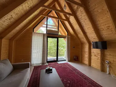 کلبه اکو کمپ سه هزار - واحد یک خوابه سوئیسی دوتخته