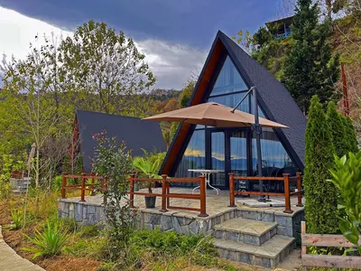 کلبه یک خوابه سوئیسی اوپه واحد جکوزی دار توکا