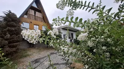 کلبه دوخوابه سوئیسی استخردار گل بانو