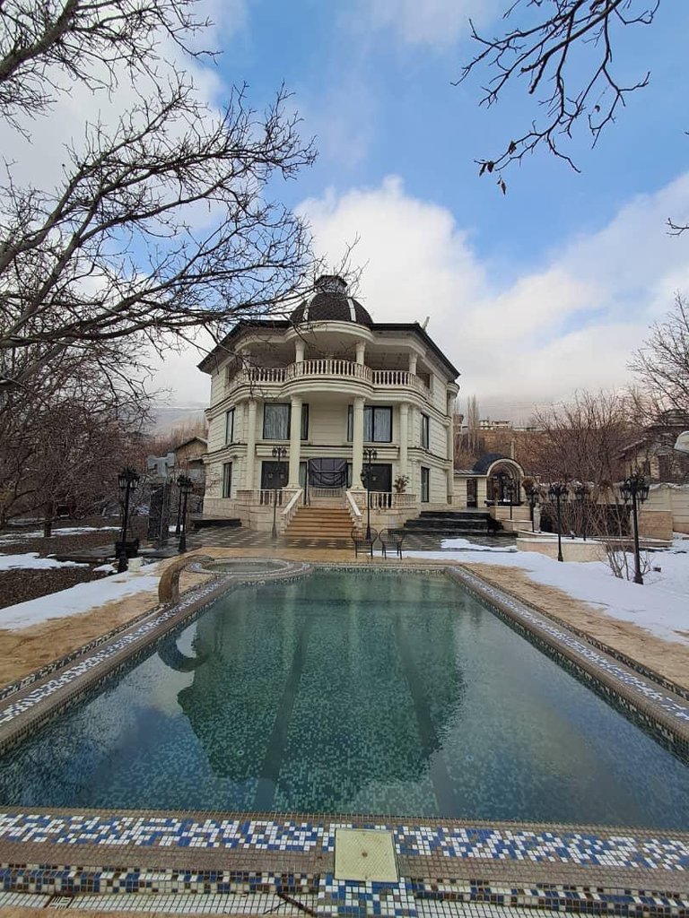 چهارخوابه تریپلکس استخردار آبگرم سام ١