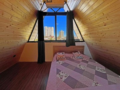 کلبه دوخوابه چوبی استخردار آرتام 2