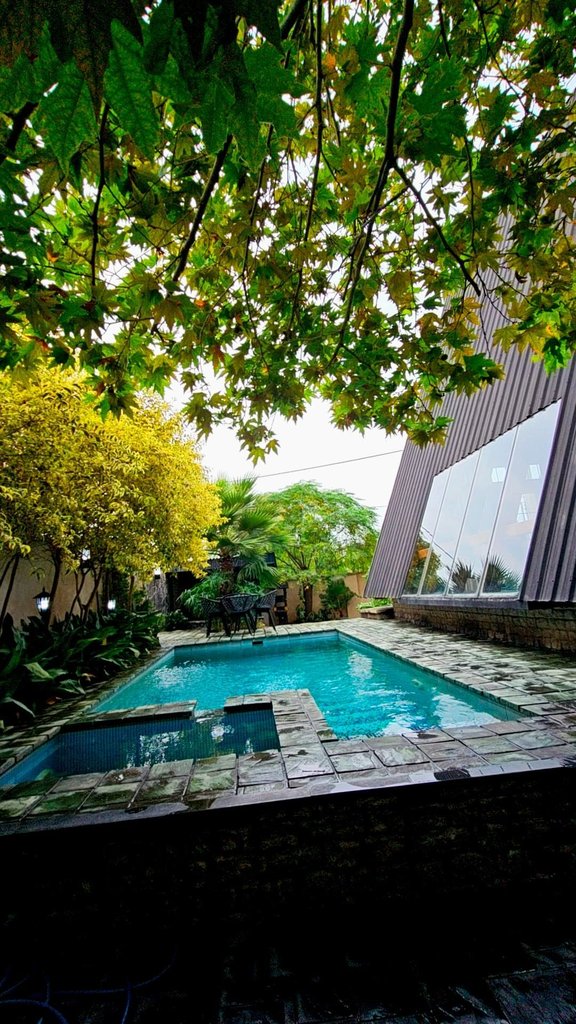 دوخوابه سوئیسی استخردار آبگرم سنجد