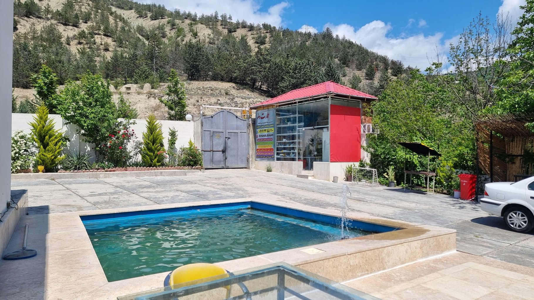 ویلا دوبلکس پنج خوابه جاده کجور - استخر روباز