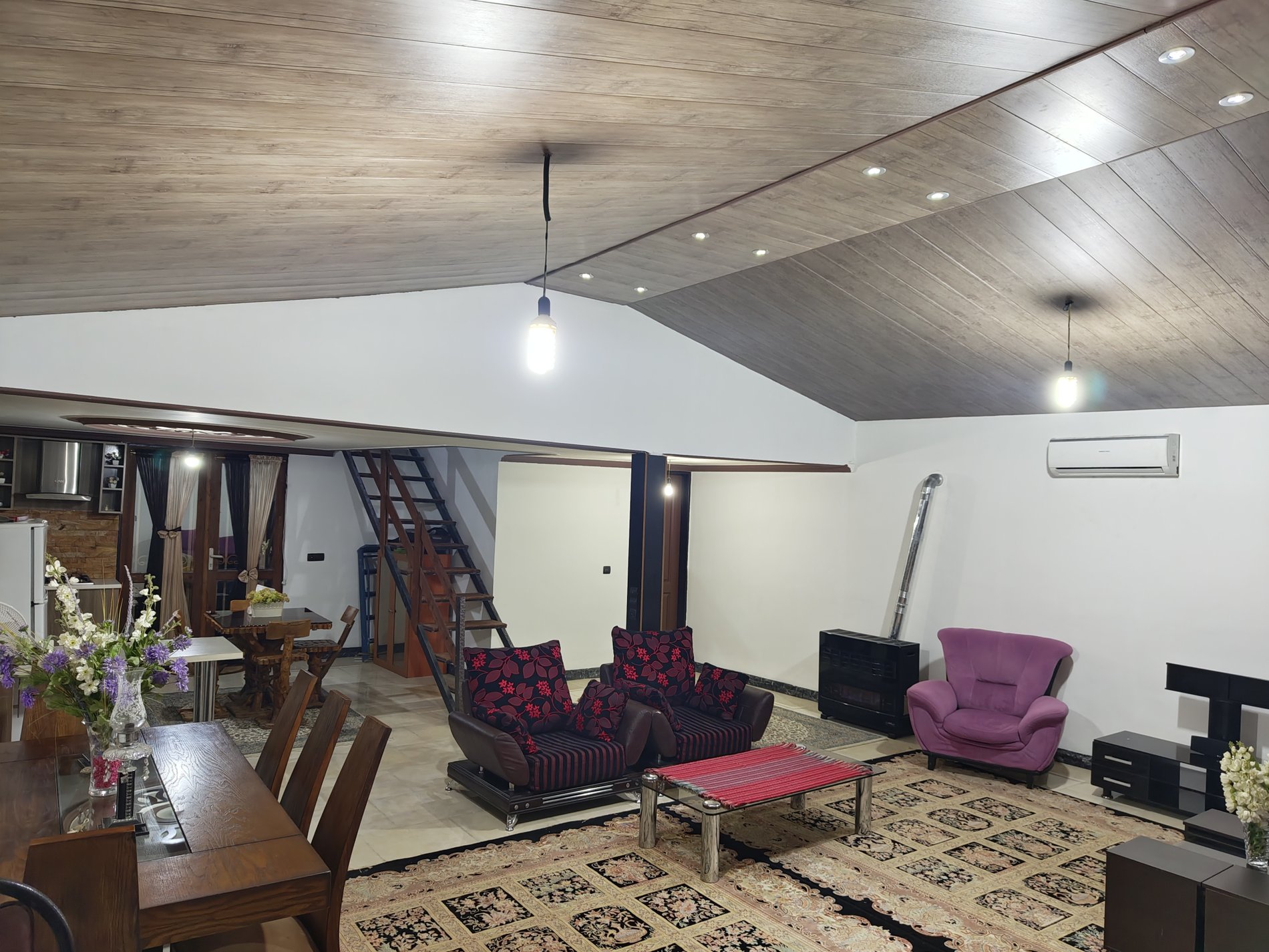 ویلا دوخوابه دوبلکس جنگلی انارجا