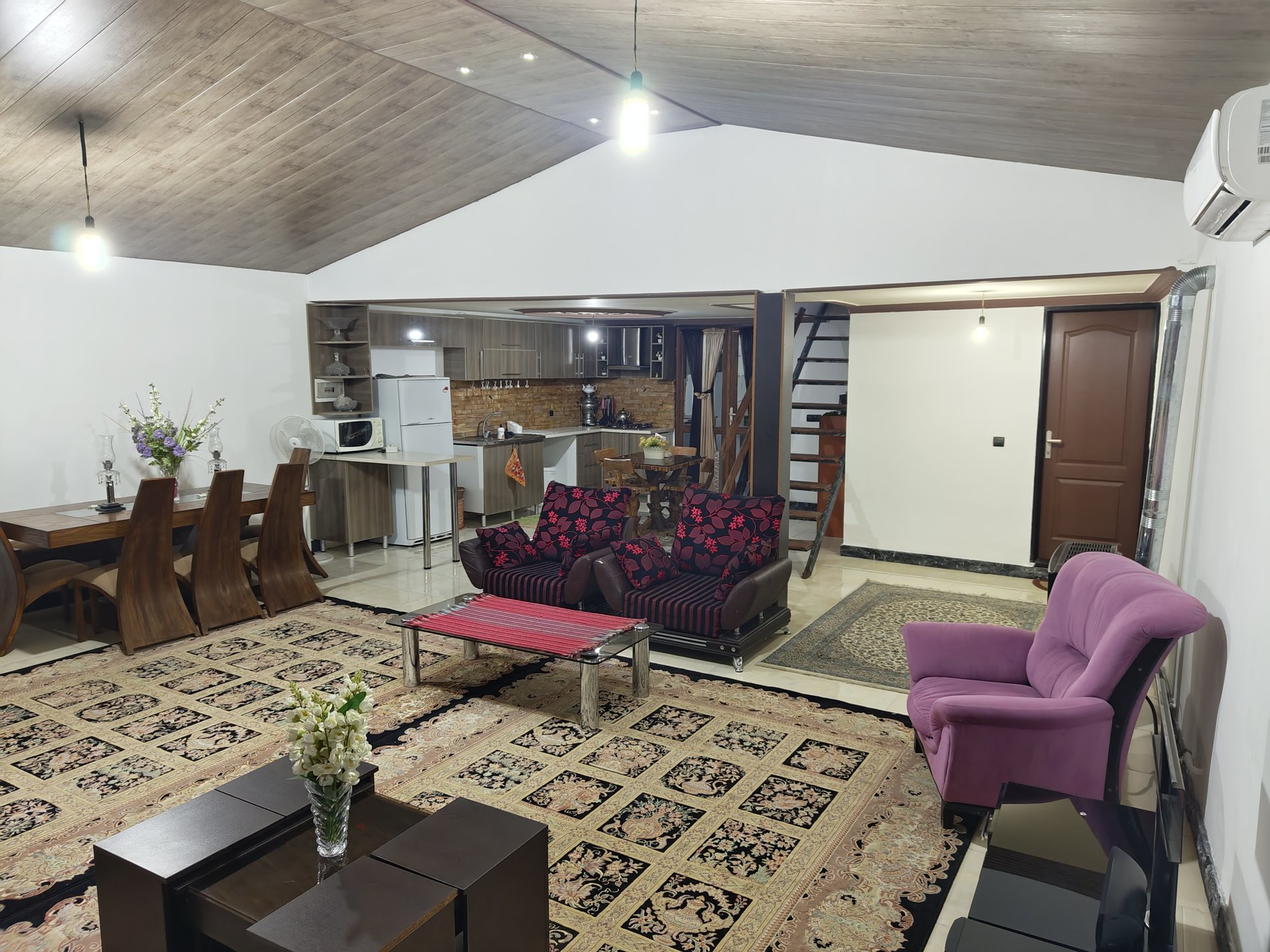 ویلا دوخوابه دوبلکس جنگلی انارجا