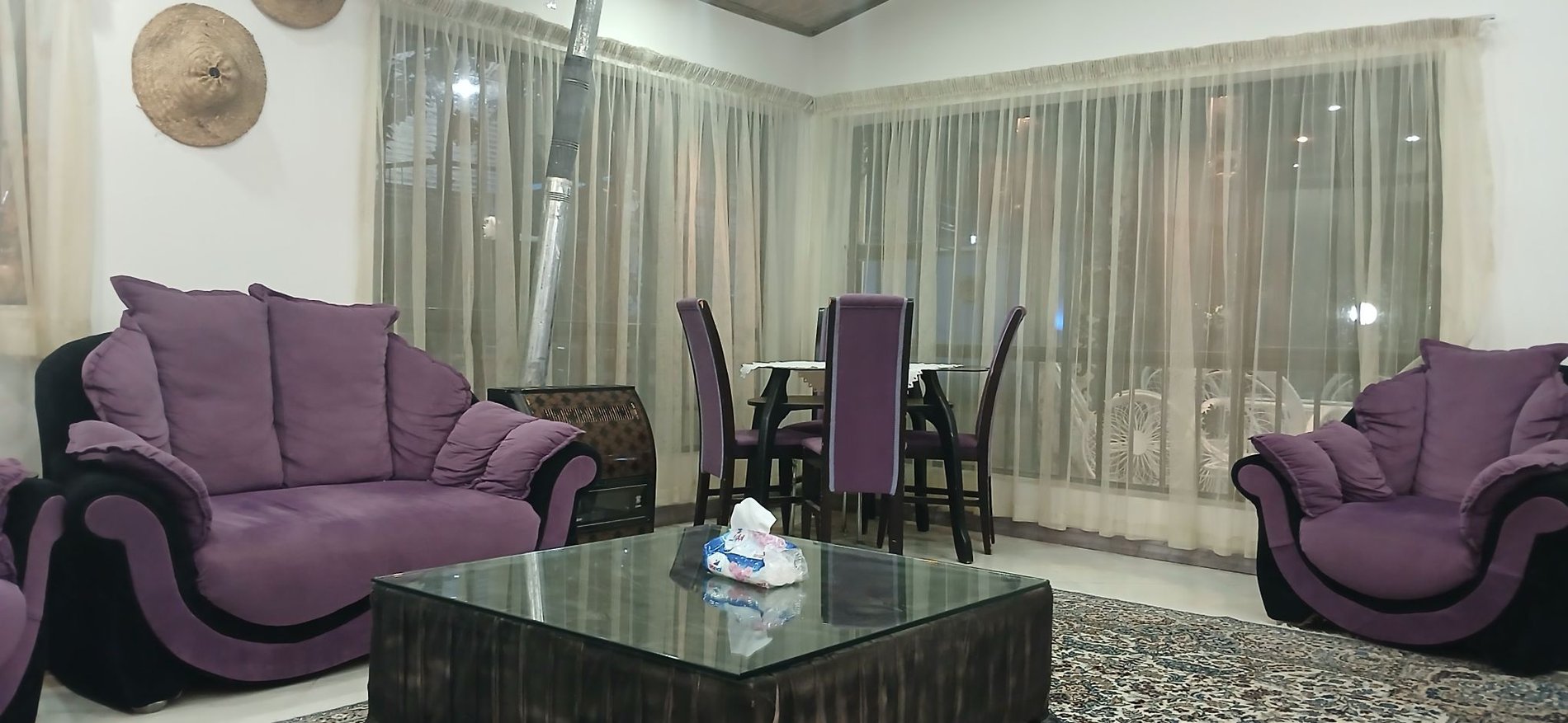 دوخوابه استخردار شادی - پذیرایی